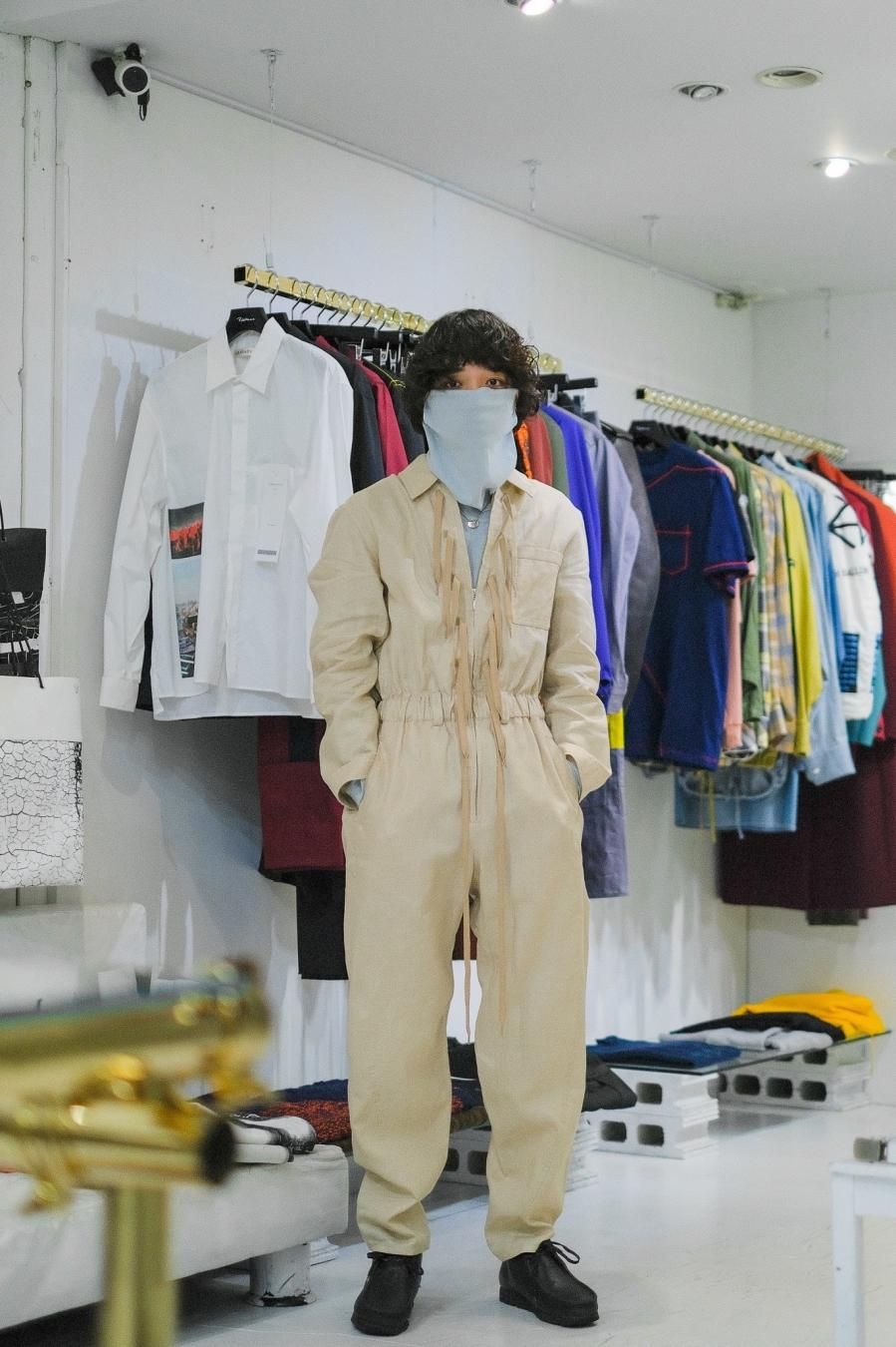 MASU 21ss sleeping jumpsuit