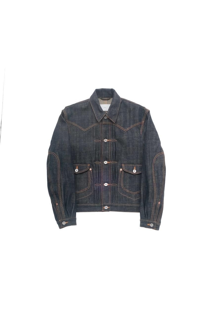 Classic Denim Jacket. SUGARHILL.size2-