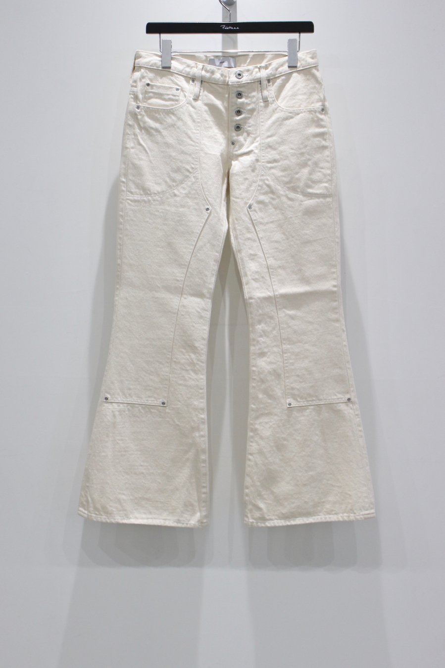 SUGARHILL（シュガーヒル）のWashed Double Knee Bell Bottom Denim ...