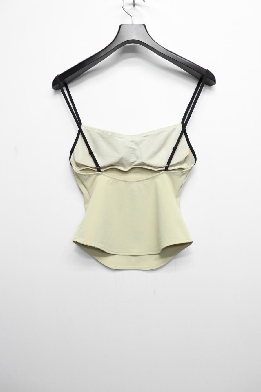 FETICO（フェティコ）のOpen Back Camisole Beige（キャミソール）の 