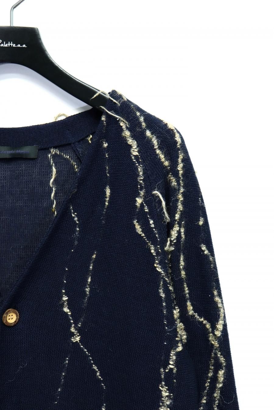 Nobuyuki Matsui（ノブユキ マツイ）のCardigan NAVY（カーディガン 