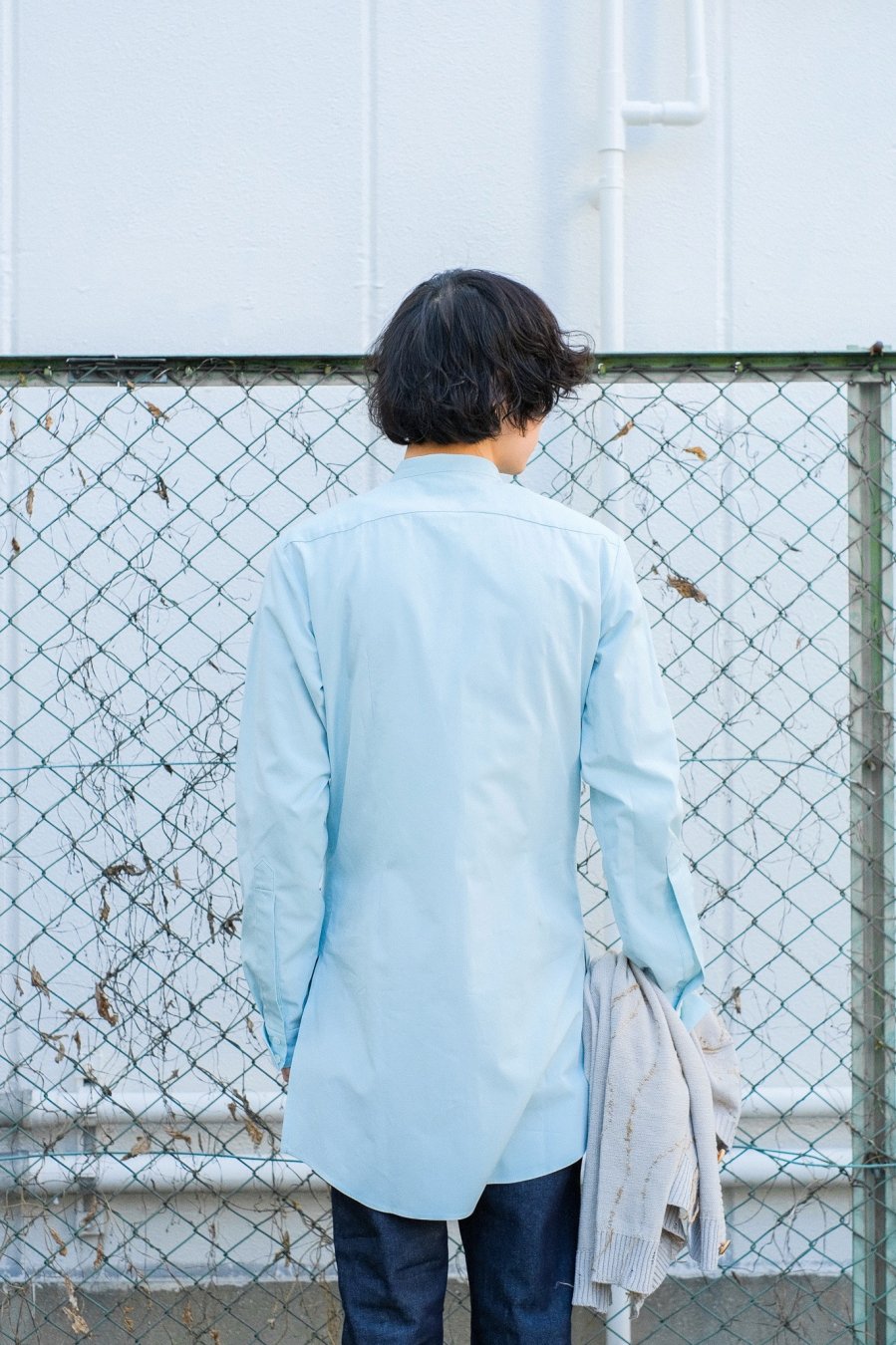 Nobuyuki Matsui（ノブユキ マツイ）のDoublet front shirts SKY