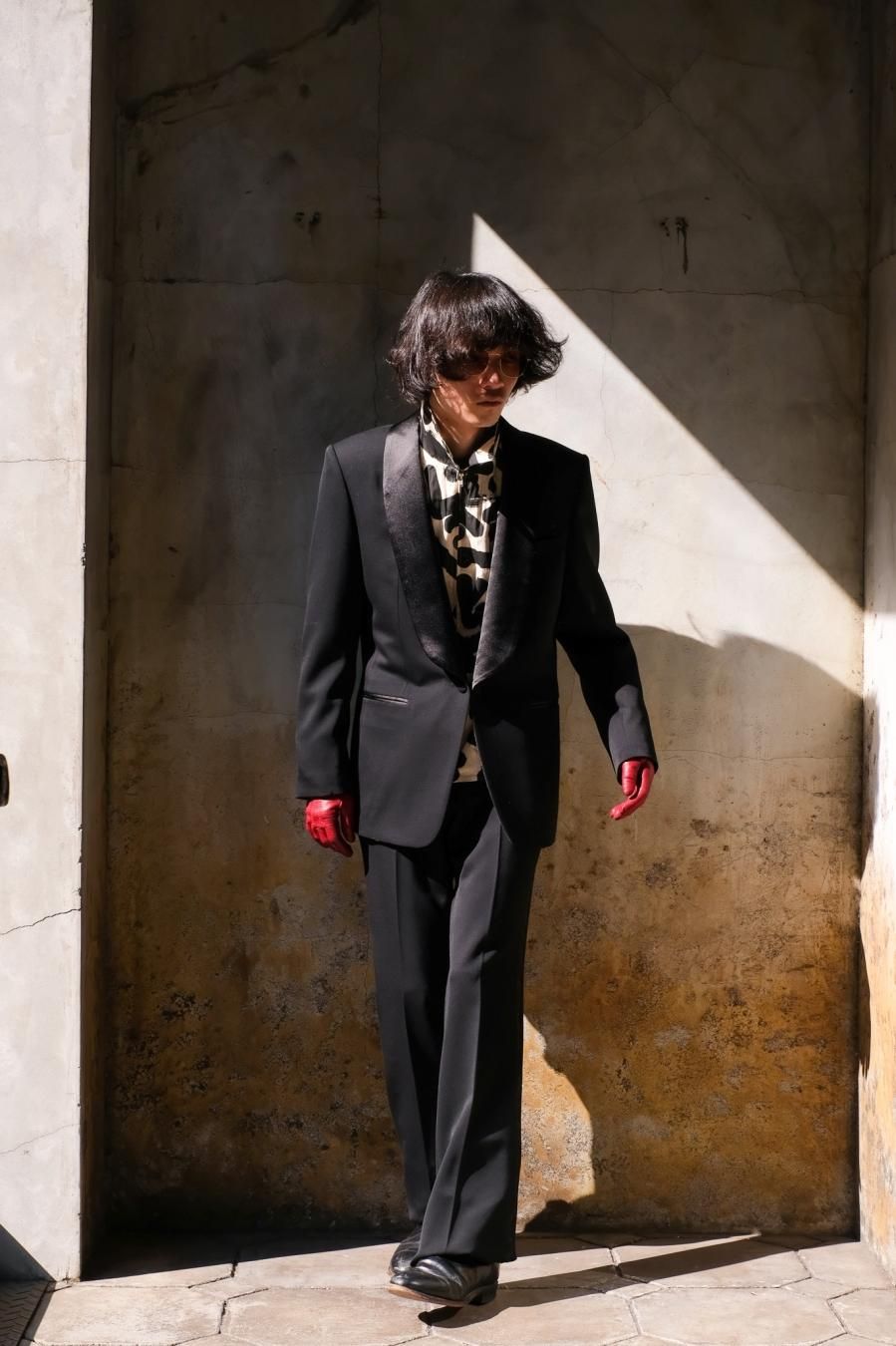 LITTLEBIG（リトルビッグ）のFlare Side Line Trousers White or