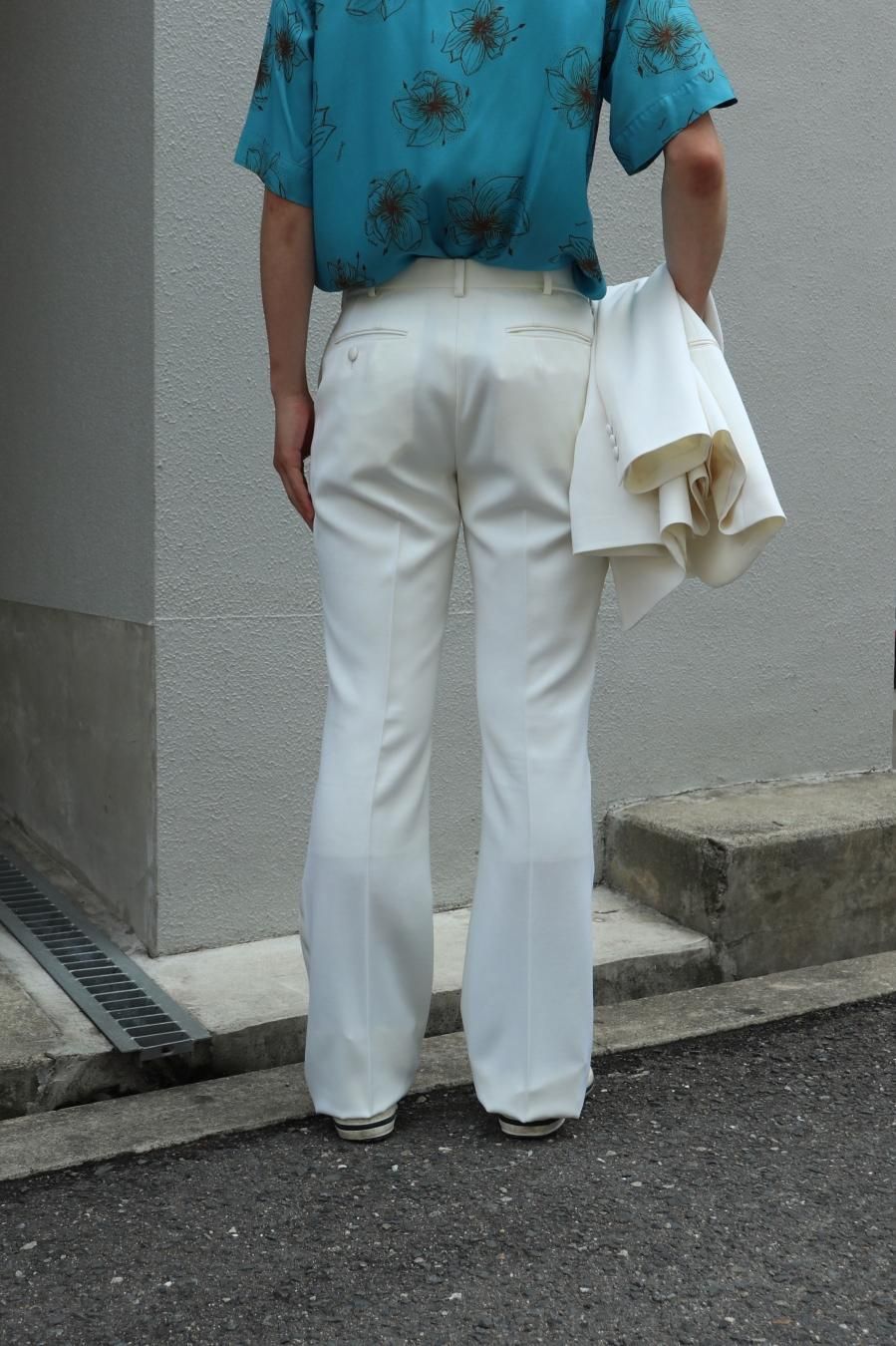 LITTLE BIG 21aw フレアパンツ LITTLEBIG(リトルビッグ)の21aw Flare Trousers BLACKの通販