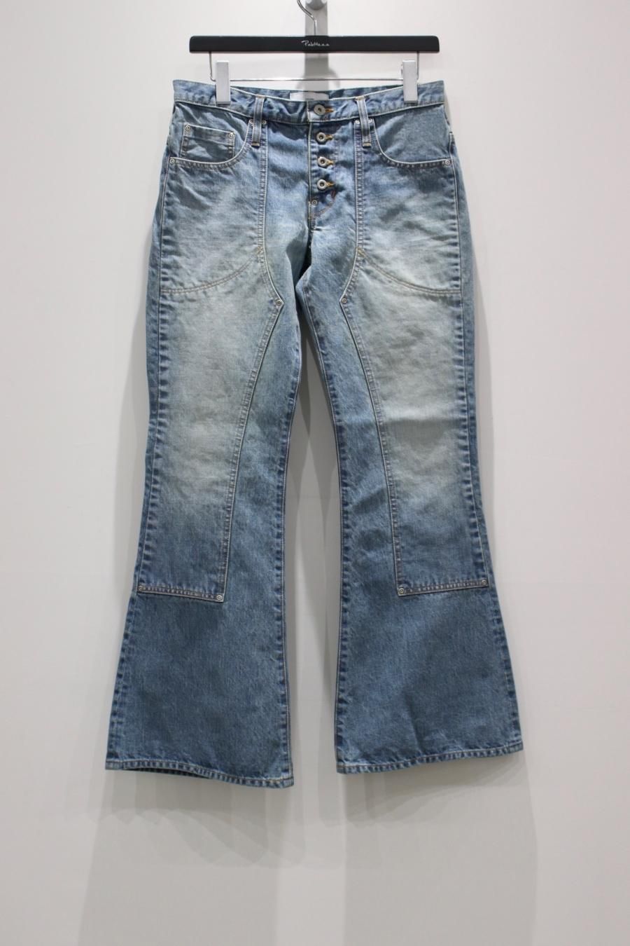 SUGARHILL BELL BOTTOM DENIM PANTS eva.gov.co