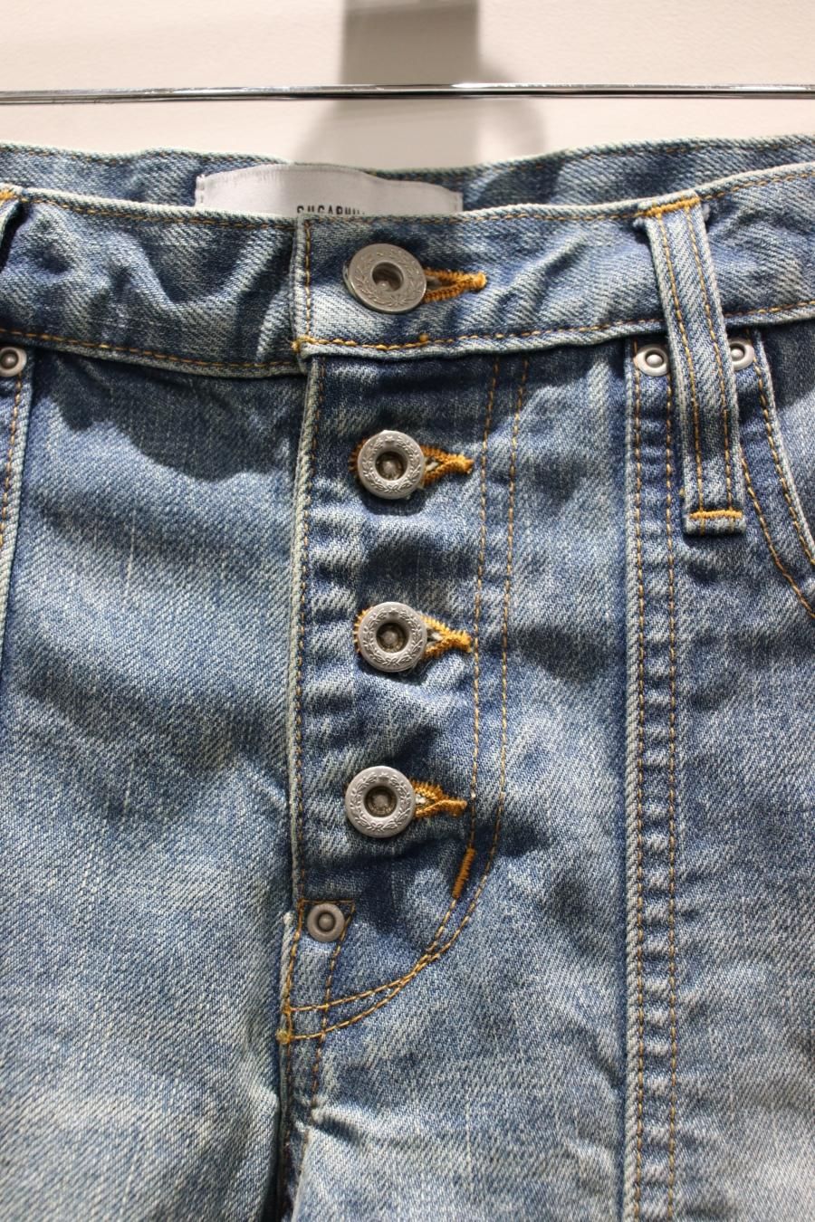 SUGARHILL（シュガーヒル）のFaded Double Knee Bell Bottom