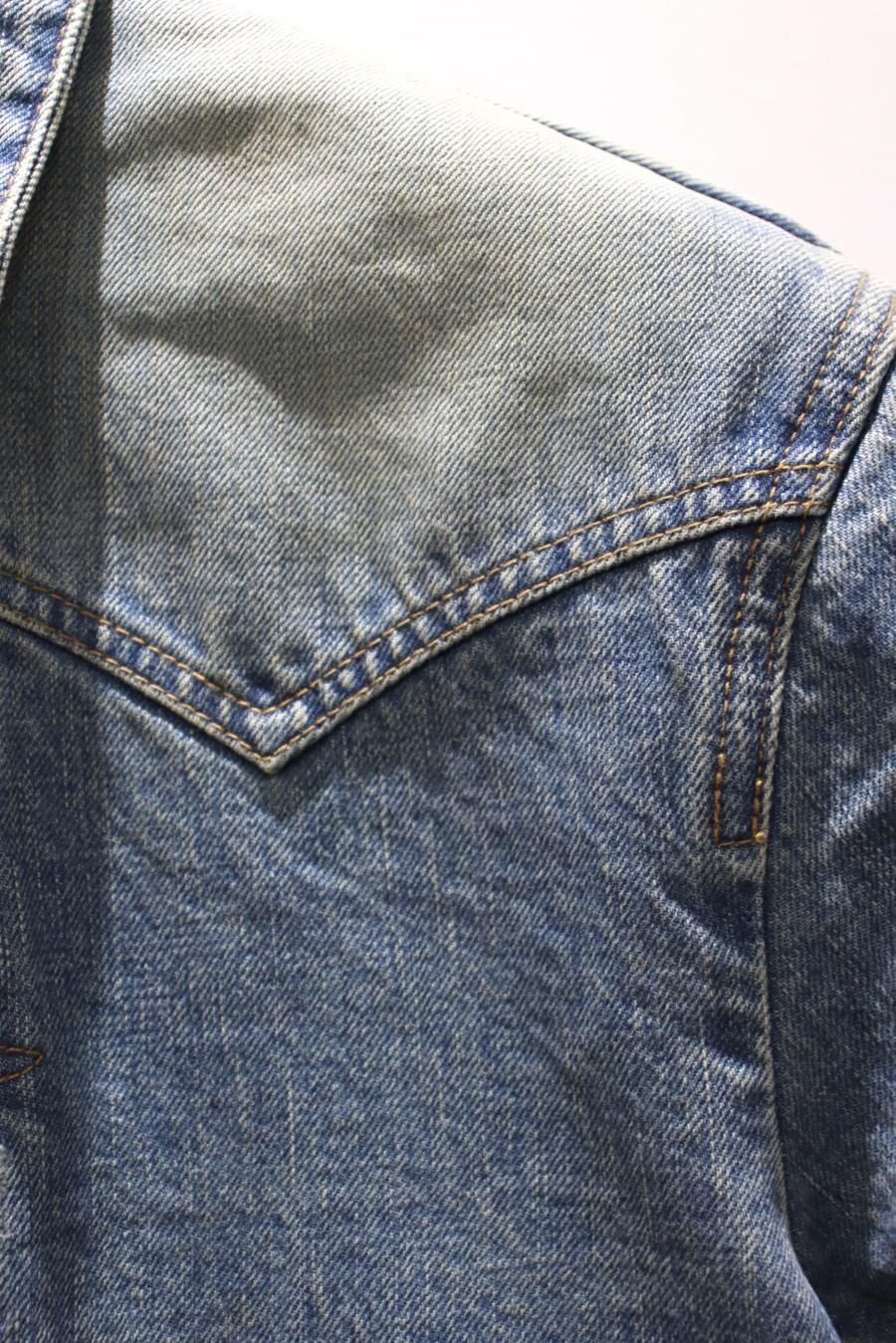 SUGARHILL（シュガーヒル）のZip-up Denim Damaged Jackert