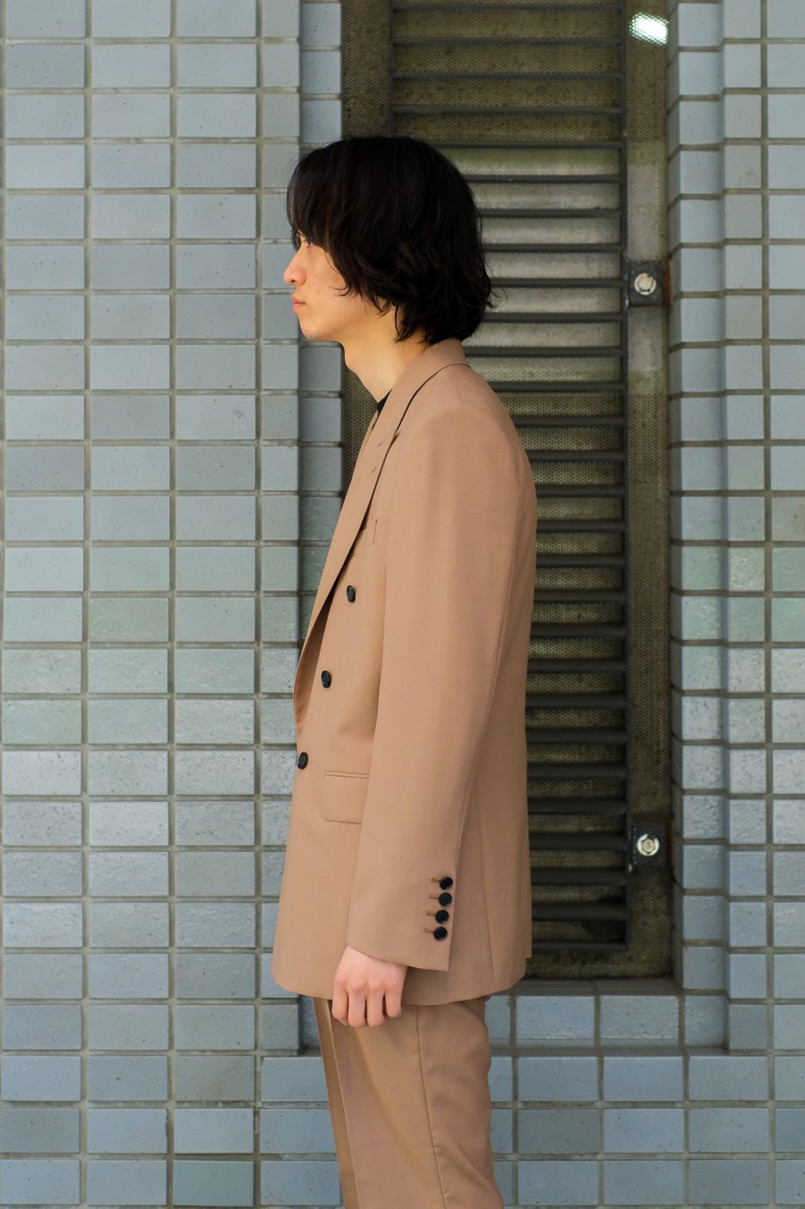 LITTLEBIG（リトルビッグ）のDouble Breasted Jacket Black or Camel