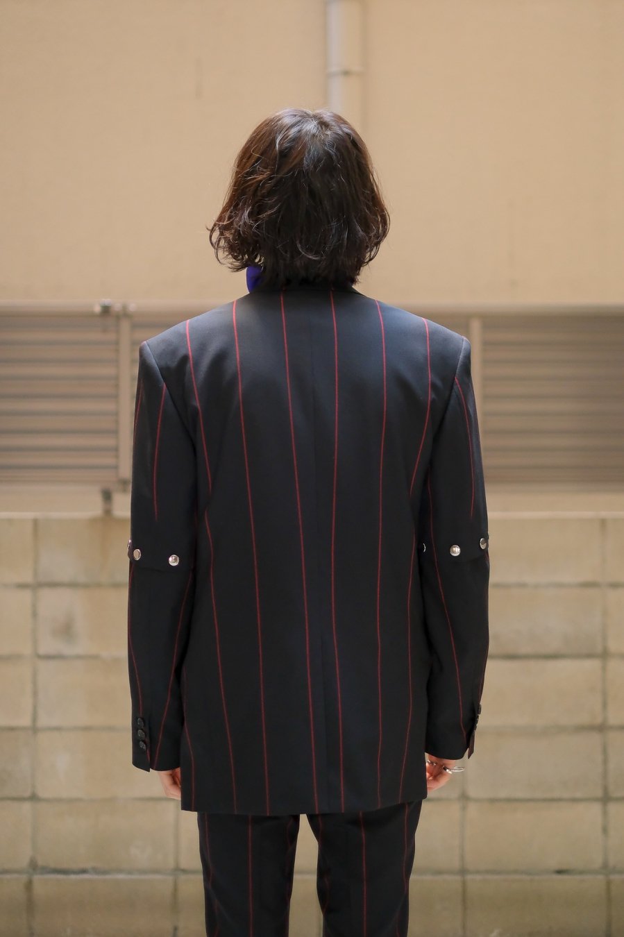 LITTLEBIG（リトルビッグ）のRemovable Stripe Single Jacket-Black or Navy or  Brown（ジャケット）の通販サイト-大阪 堀江 PALETTE art alive（パレットアートアライヴ）-
