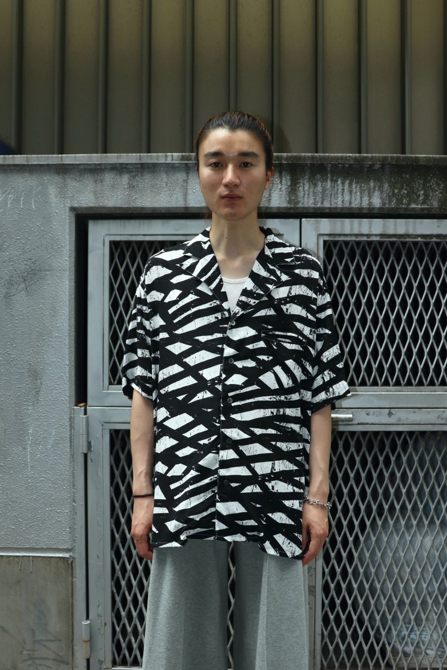 LITTLEBIG（リトルビッグ）のPrint Open Collared S/S SH（シャツ）の通販サイト-大阪 堀江 PALETTE art  alive（パレットアートアライヴ）-