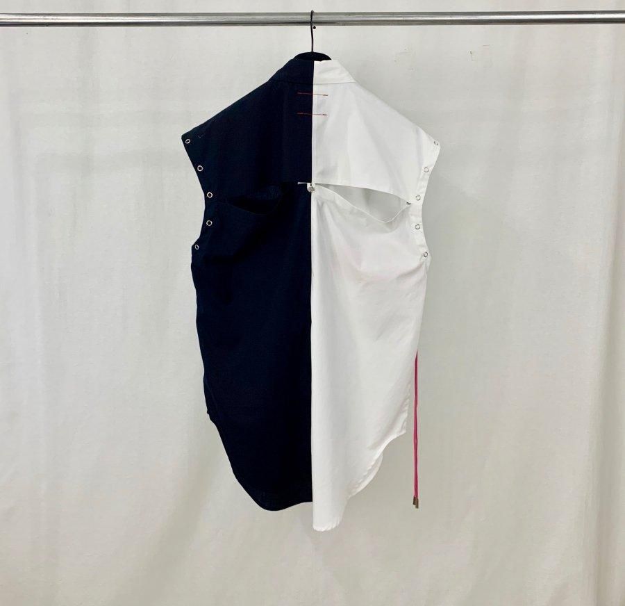 SYU．HOMME／FEMM　
2020AW Nu bontage pants SYU.HOMME/FEMM（シュウ オム フェム）のDouble Collor