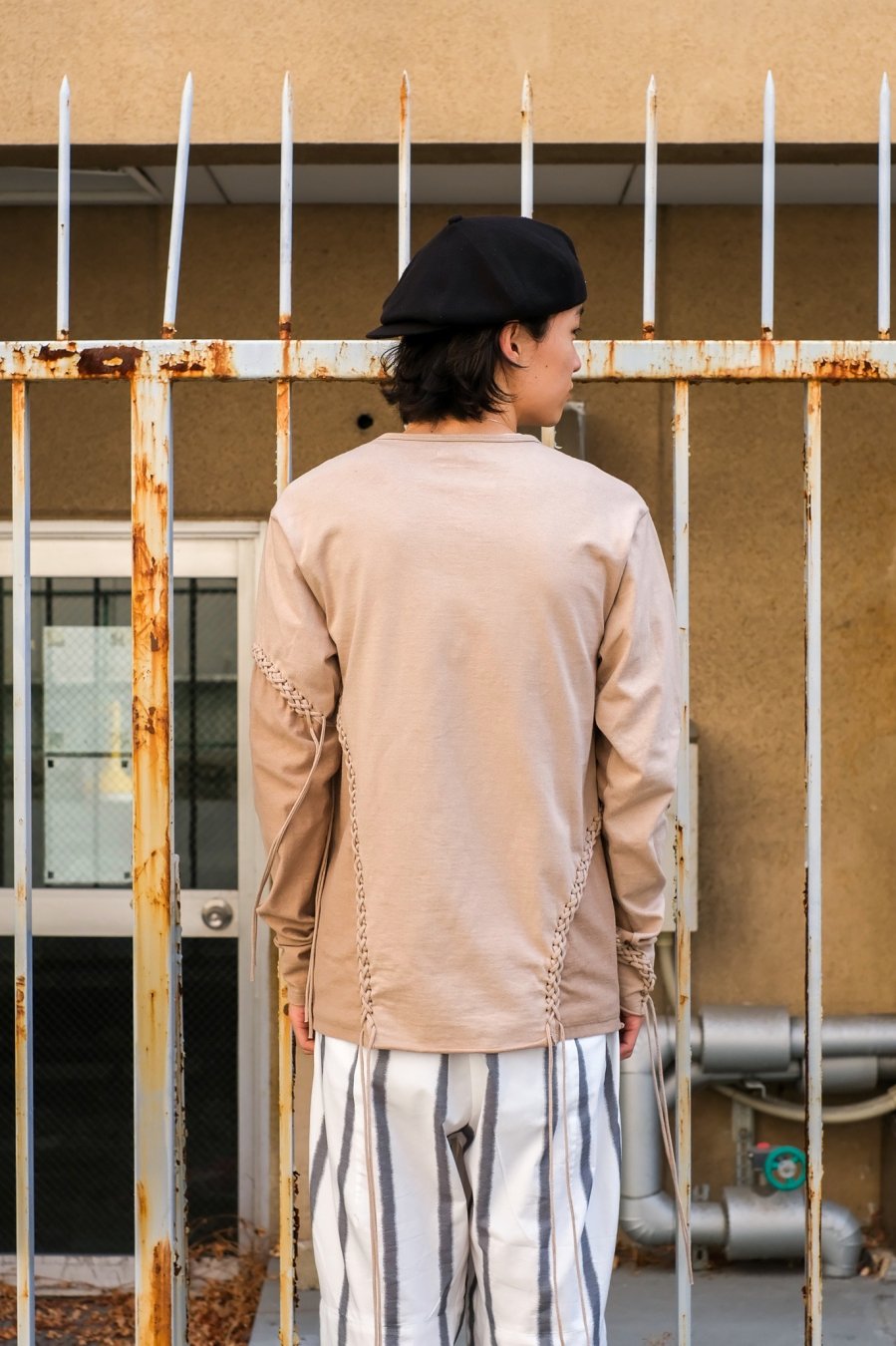 MASU（エムエーエスユー）のWAVING BRAID LONG SLEEVE T-SHIRTS