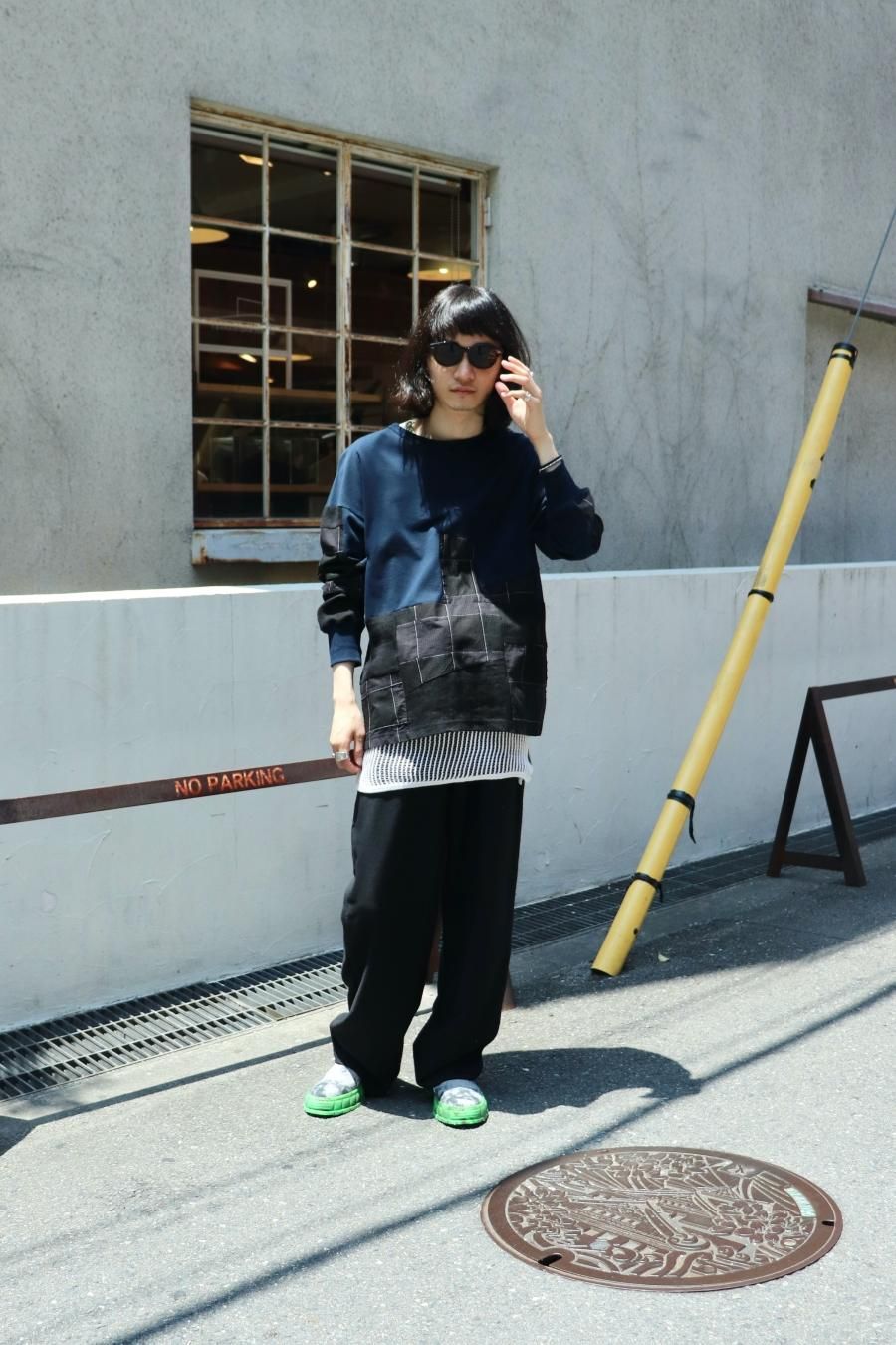 JOHN MASON SMITH（ジョンメイソンスミス）のDOUBLE KNEE WORK PANTS BLACK（パンツ）の通販サイト-大阪 堀江  PALETTE art alive（パレットアートアライヴ）-