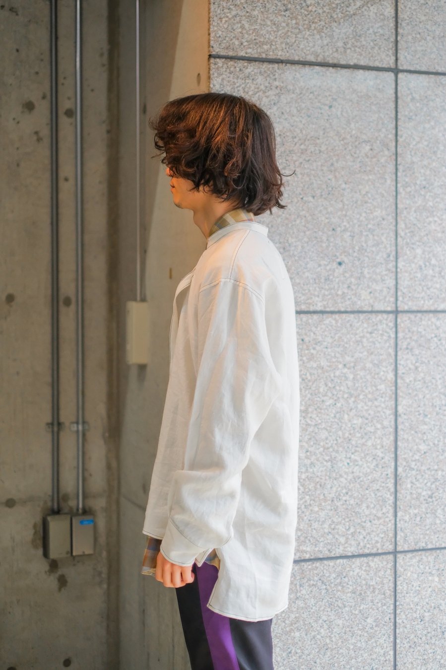 LEH（レー）のBand Top Shirt WHITE（シャツ）の通販サイト-大阪 堀江 ...