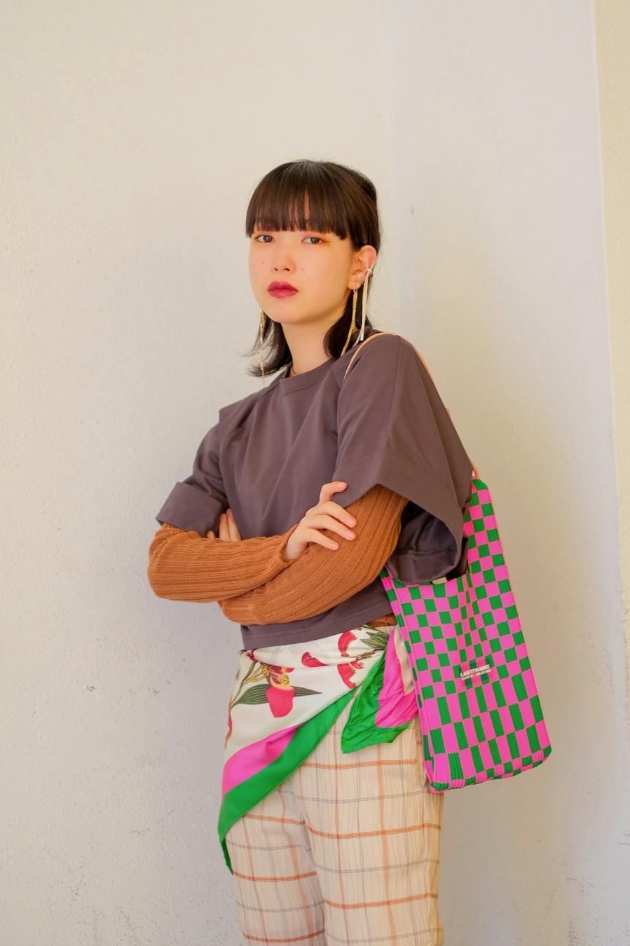 LASTFRAME（ラストフレーム）の「SHEER ICHIMATSU MARKET BAG