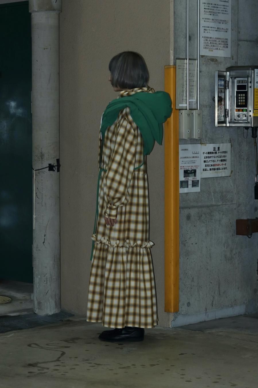 BELPER(ベルパー)のOMBRE PLAID HOODIE DRESS(ワンピース)の通販 ...