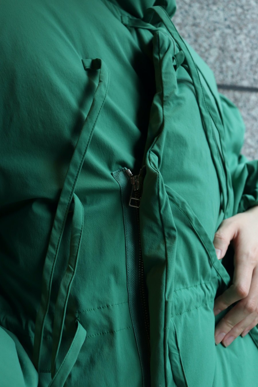 BELPER（ベルパー）のBELPER DOWN JACKET GREEN（ダウンジャケット）の 