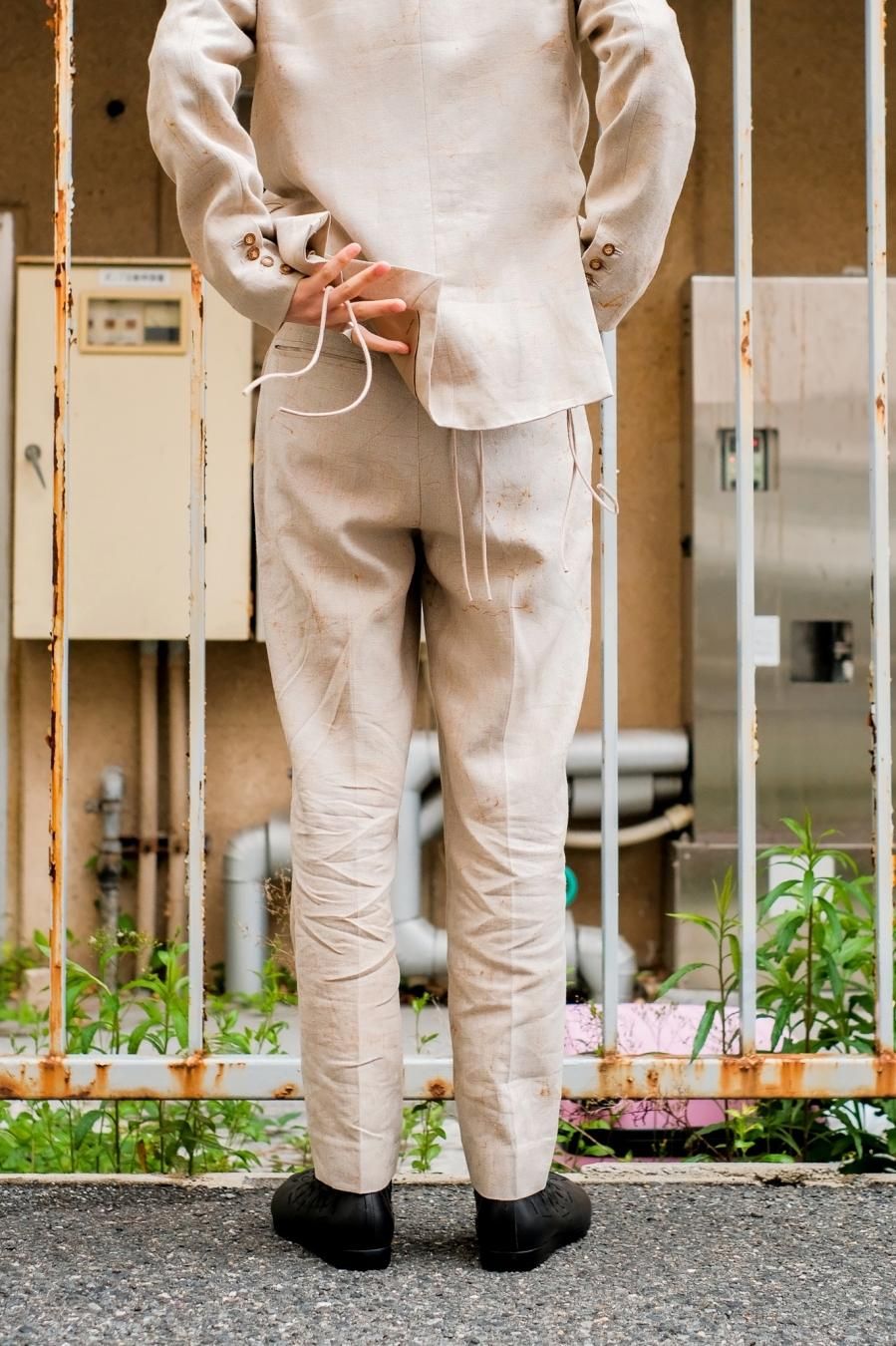 Nobuyuki Matsui（ノブユキ マツイ）のOne tuck Slacks（スラックス）の通販サイト-大阪 堀江 PALETTE art  alive（パレットアートアライヴ）-