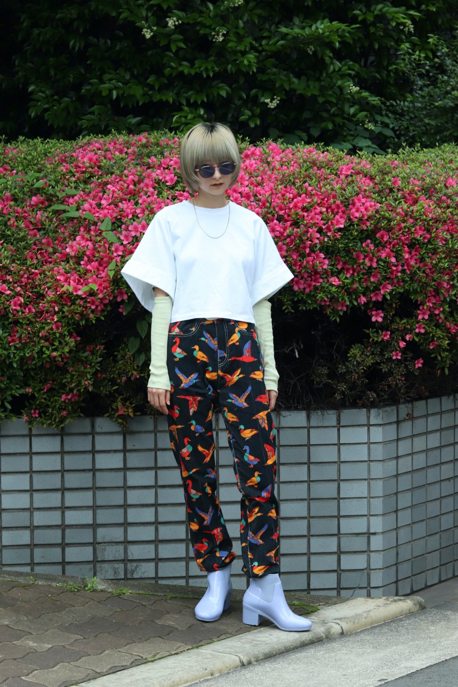 BELPER（ベルパー）のprint corduroy pants（パンツ）の通販サイト