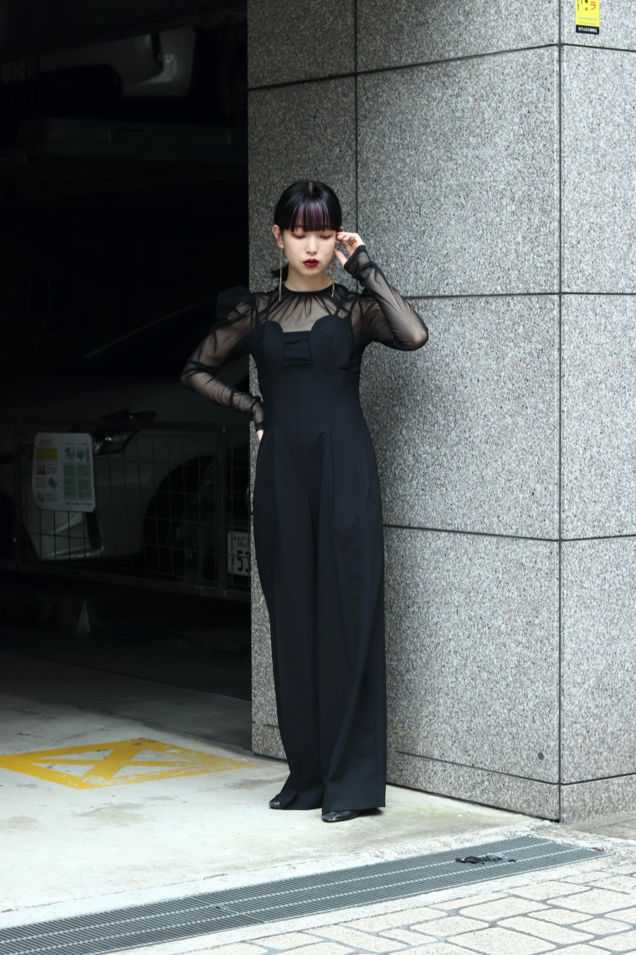 FETICO（フェティコ）のTulle combined body suit（トップス）の通販 