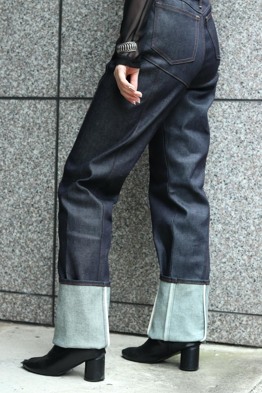 FETICO（フェティコ）の12oz Highrise Coated Jeans（デニムパンツ）の 