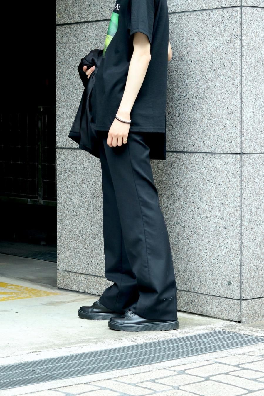 LITTLEBIG（リトルビッグ）の21AW Flare Trousers Black（フレア 