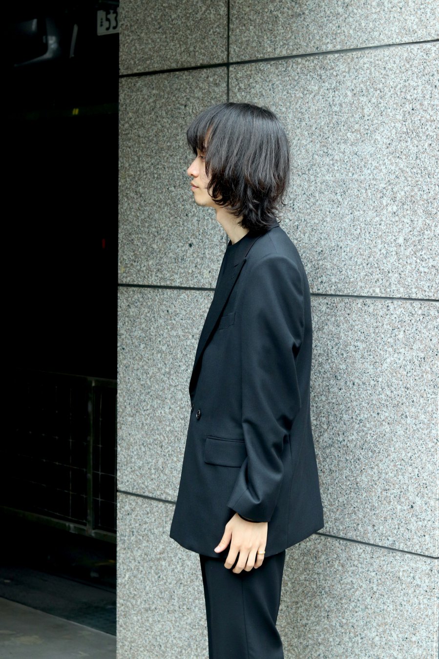 LITTLEBIG（リトルビッグ）の2B Double Breasted Jacket Black