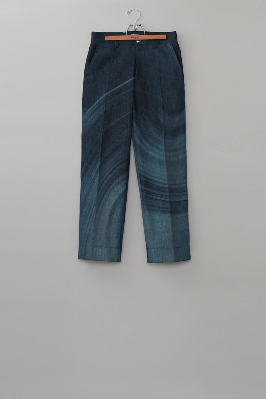 MASU 21AW marble jeans-