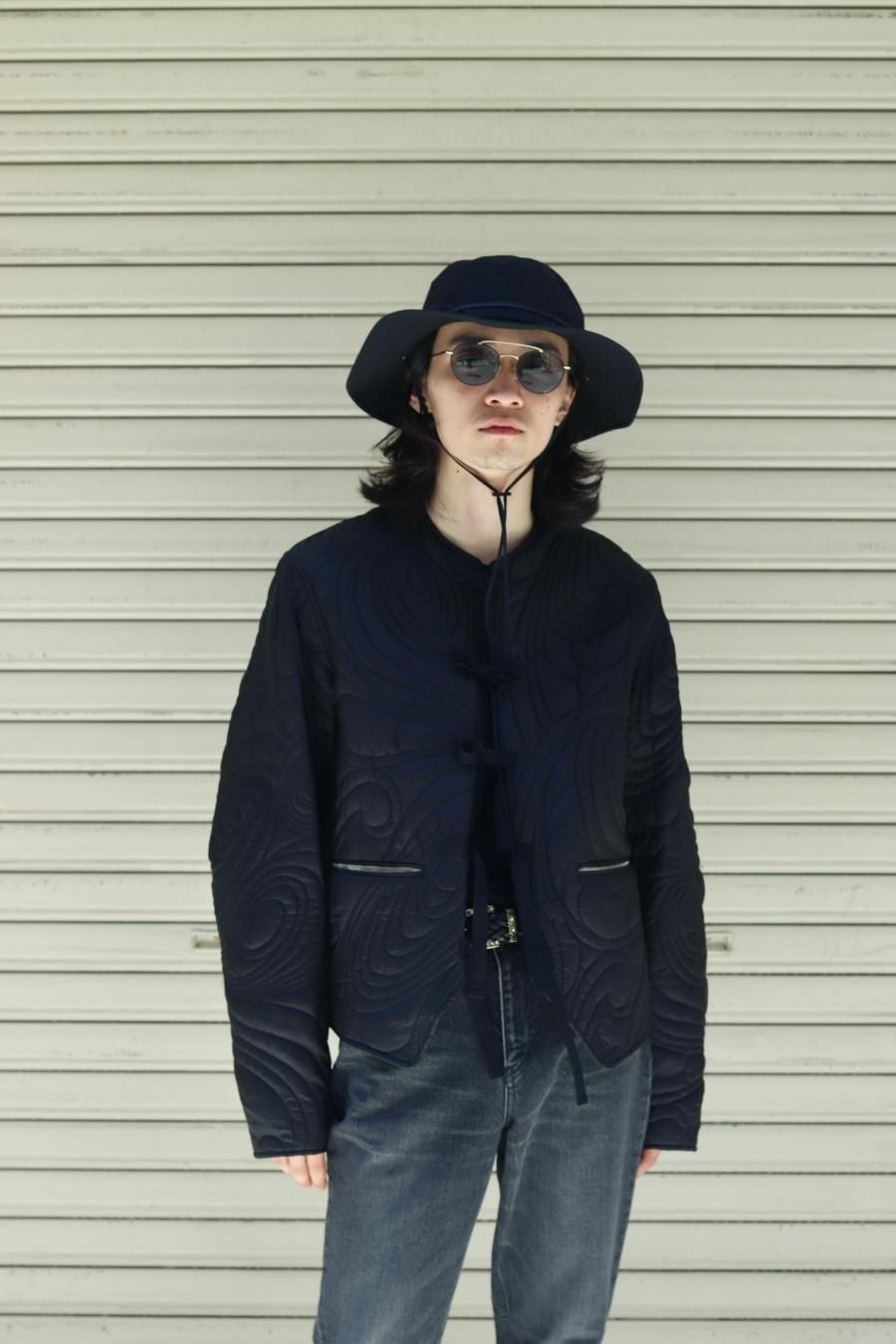 MASU（エムエーエスユー）のPSYCHEDELIC QUILTING BLOUSON BLACKの通販