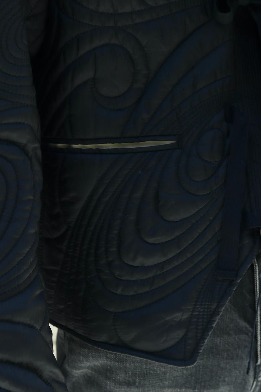 MASU（エムエーエスユー）のPSYCHEDELIC QUILTING BLOUSON BLACK