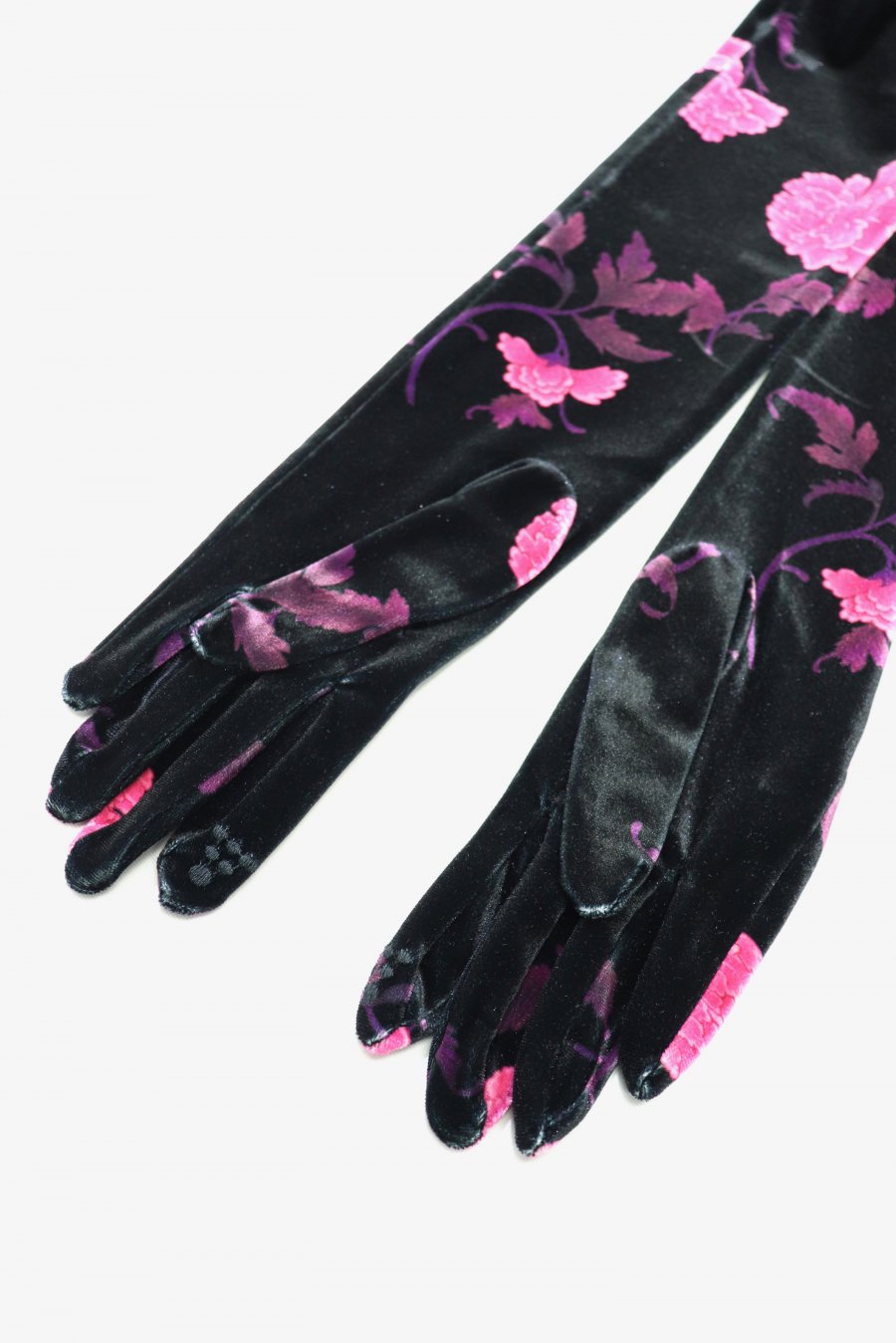 FETICO（フェティコ）のFloral Print Super Long Velour Glovesの通販 