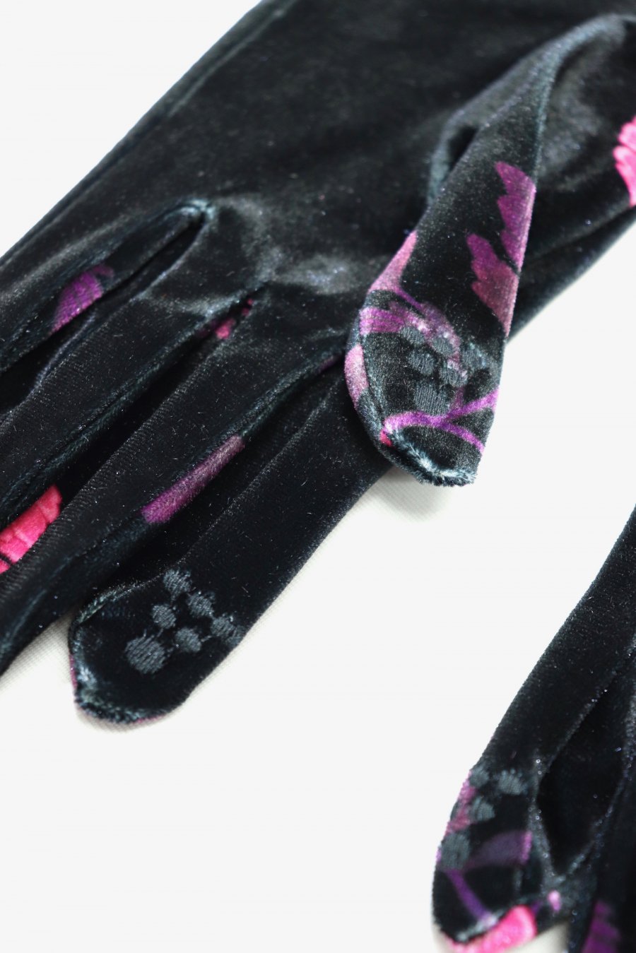 FETICO（フェティコ）のFloral Print Super Long Velour Glovesの通販 