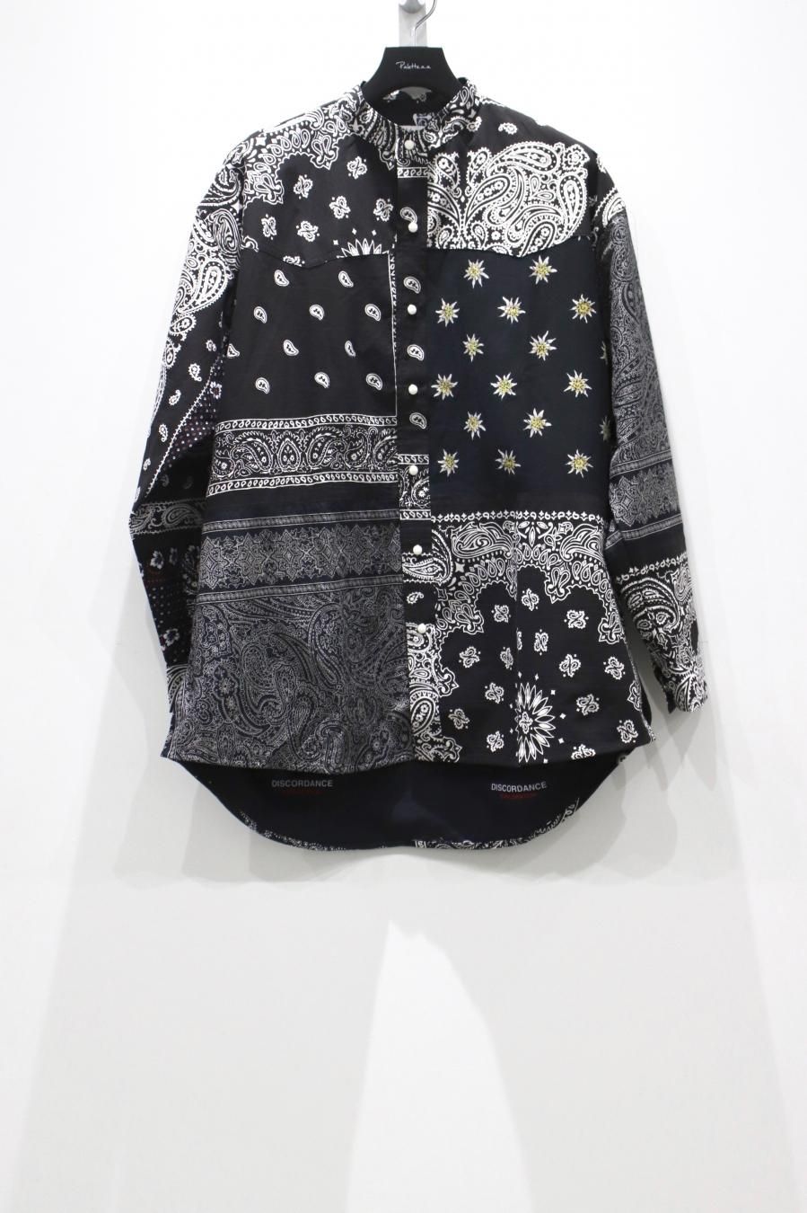 Children of the discordance（チルドレン オブ ザ ディスコーダンス）のBANDANA PATCHWORK SHIRT LS  SP 3（シャツ）の通販サイト-大阪 堀江 PALETTE art alive（パレットアートアライヴ）-