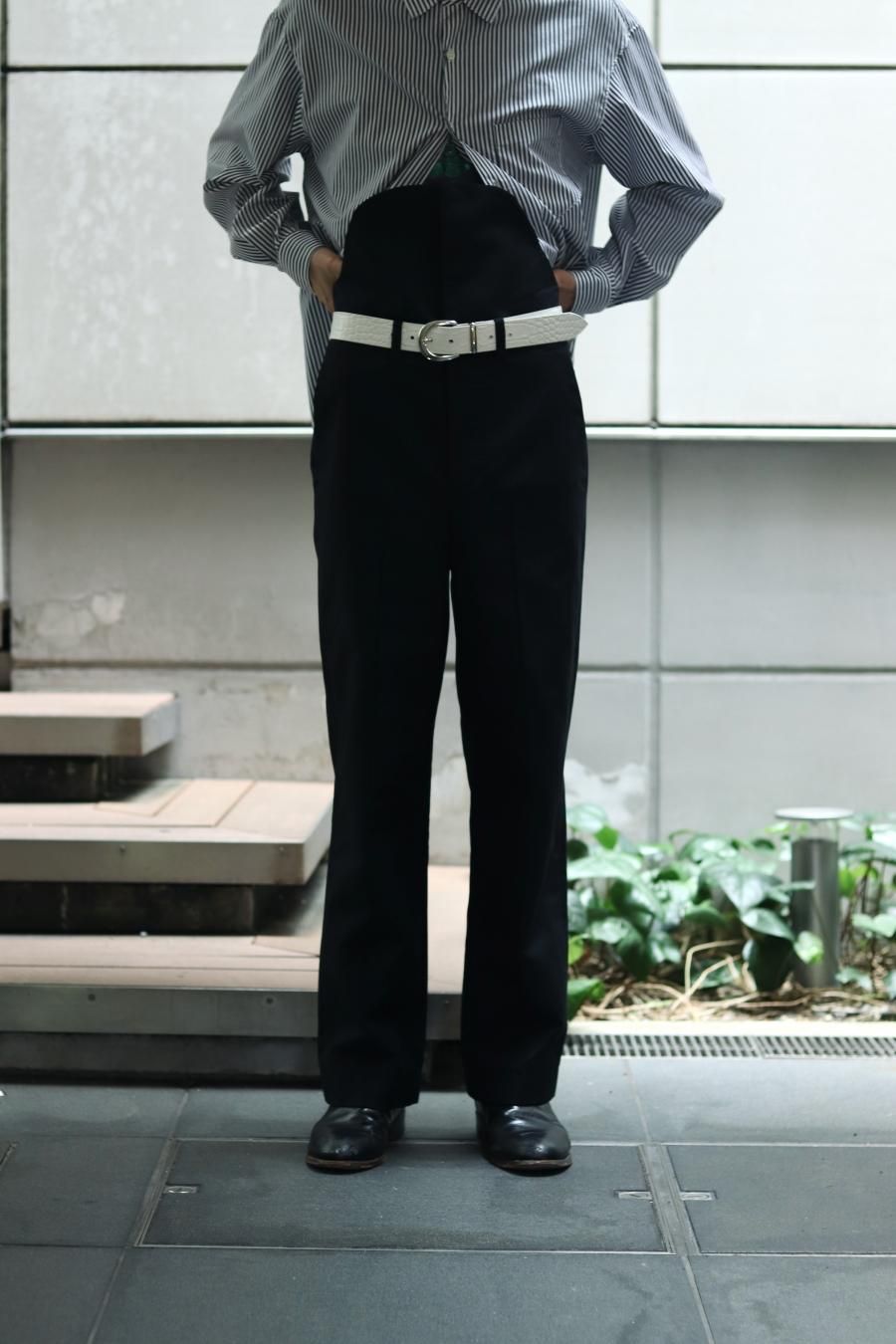 Nobuyuki Matsui pintuck slacks