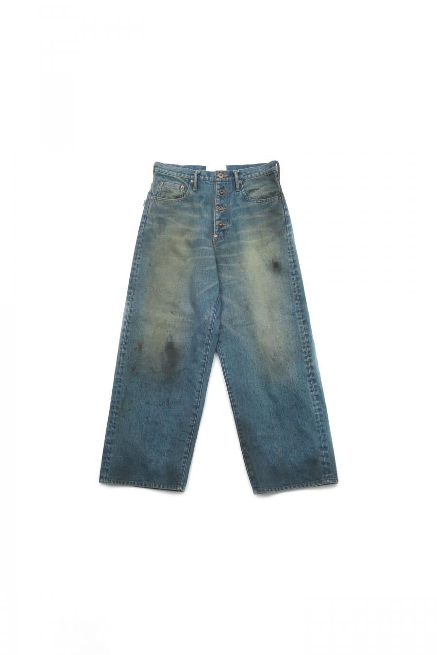 シルバー/レッド 【美品】sugarhill 22ss faded denimシュガーヒル