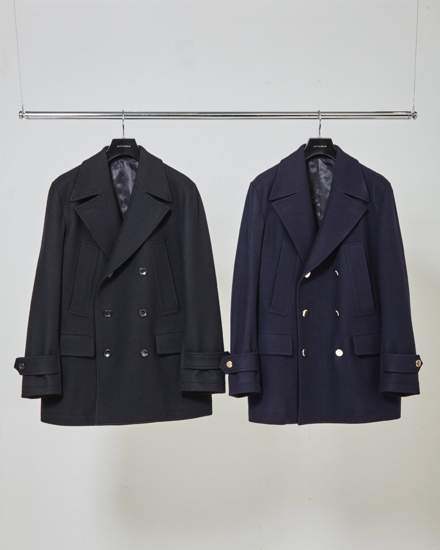 LITTLEBIG  Pea Coat(NAVY)<img class='new_mark_img2' src='https://img.shop-pro.jp/img/new/icons15.gif' style='border:none;display:inline;margin:0px;padding:0px;width:auto;' />