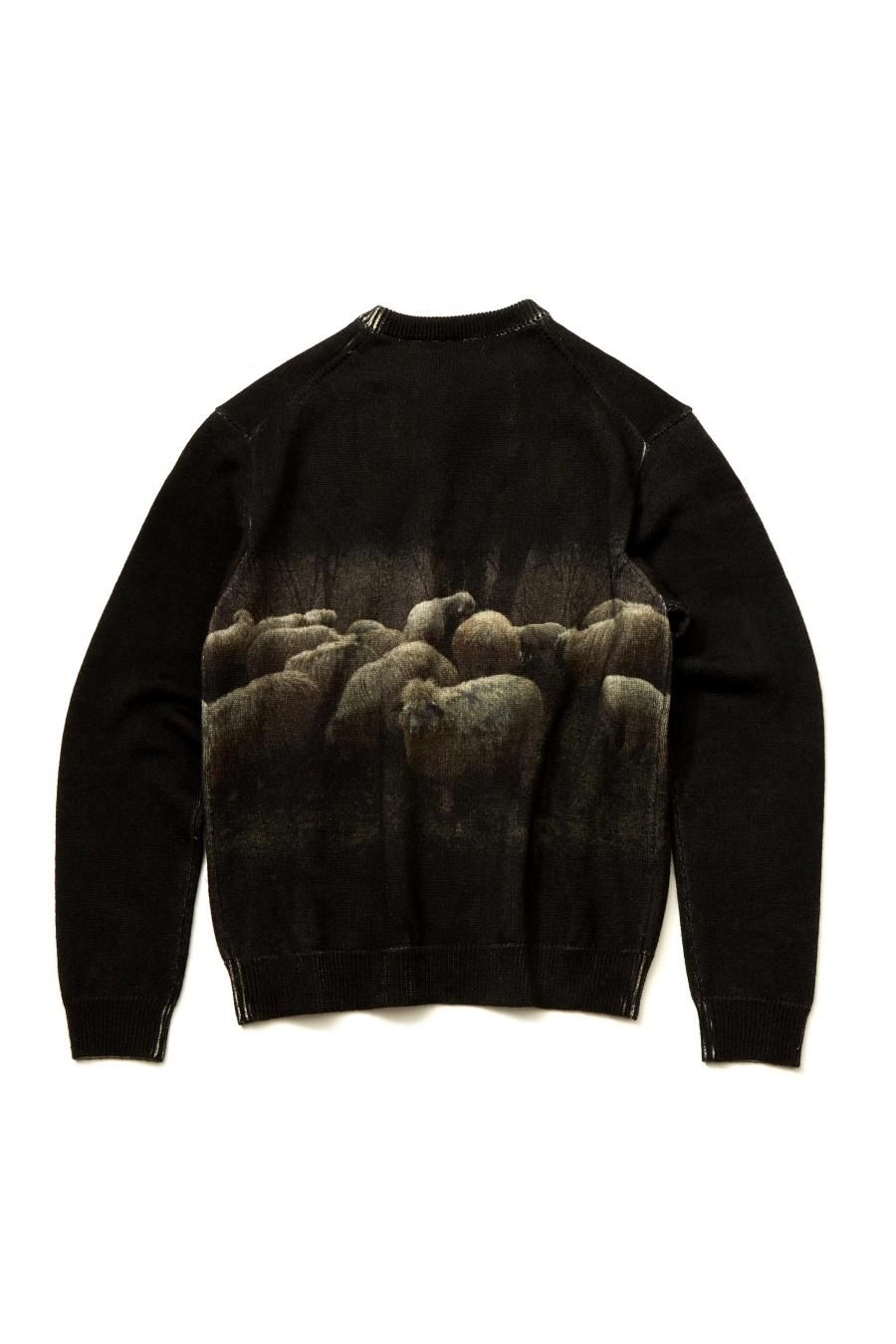 soe（ソーイ）のOver Printed Sweater 