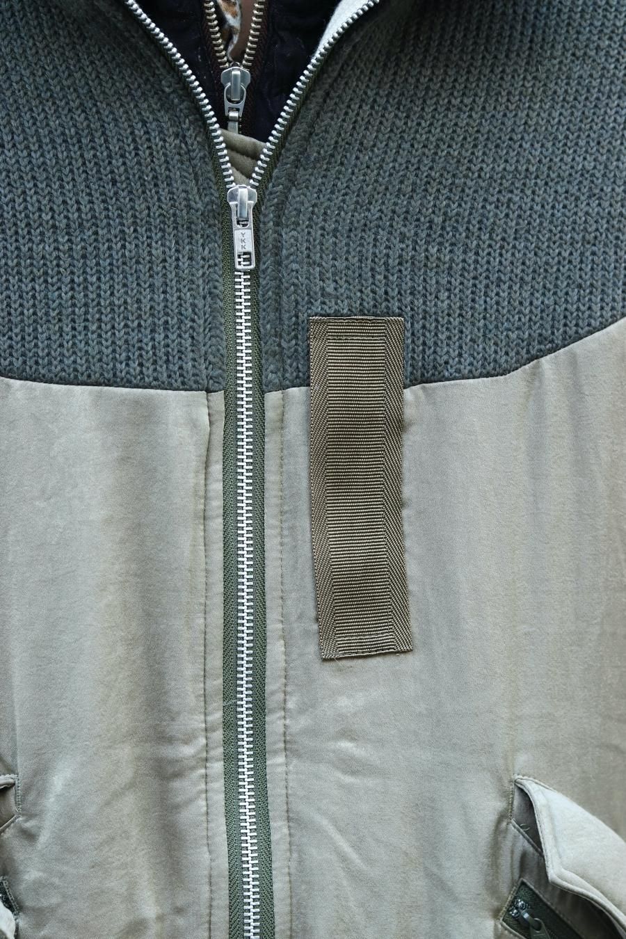 エレファブ　hybrid bomber jkt elephant TRIBAL fabrics（エレファントトライバルファブリック
