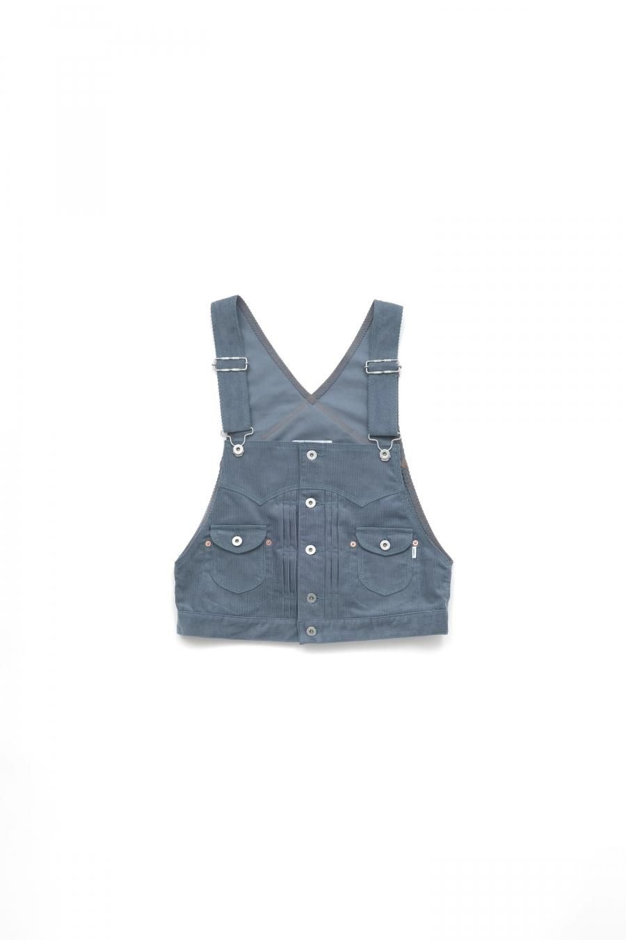 SUGARHILL（シュガーヒル）のCORDUROY VEST BLUEの通販サイト-大阪