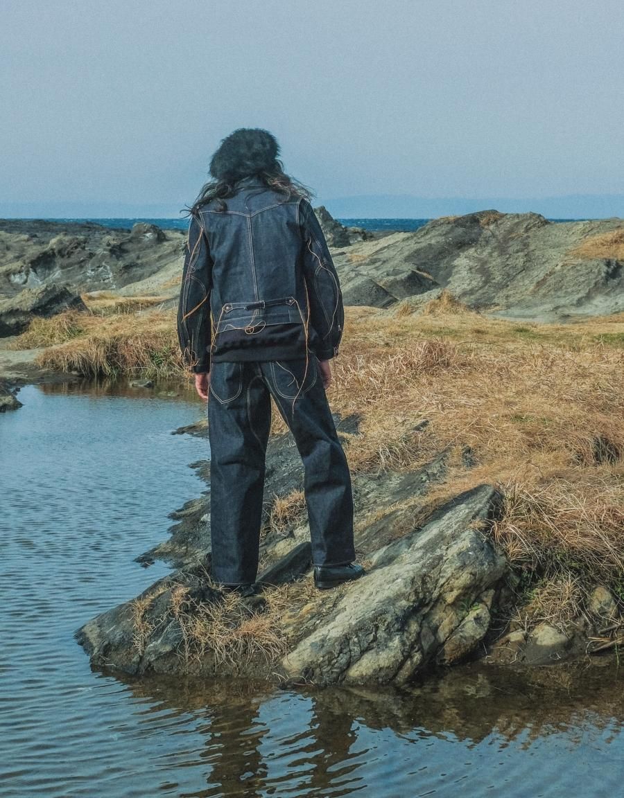 SUGARHILL（シュガーヒル）のLOOSE THREAD DENIM JACKETの通販