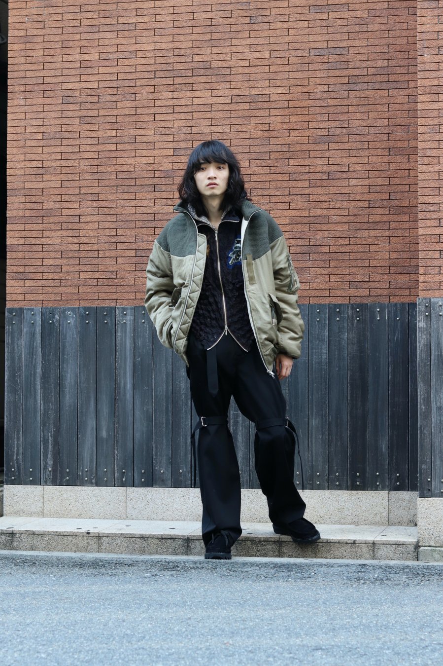 JOHN MASON SMITH（ジョンメイソンスミス）のWOOL SATIN FRENCH ARMY