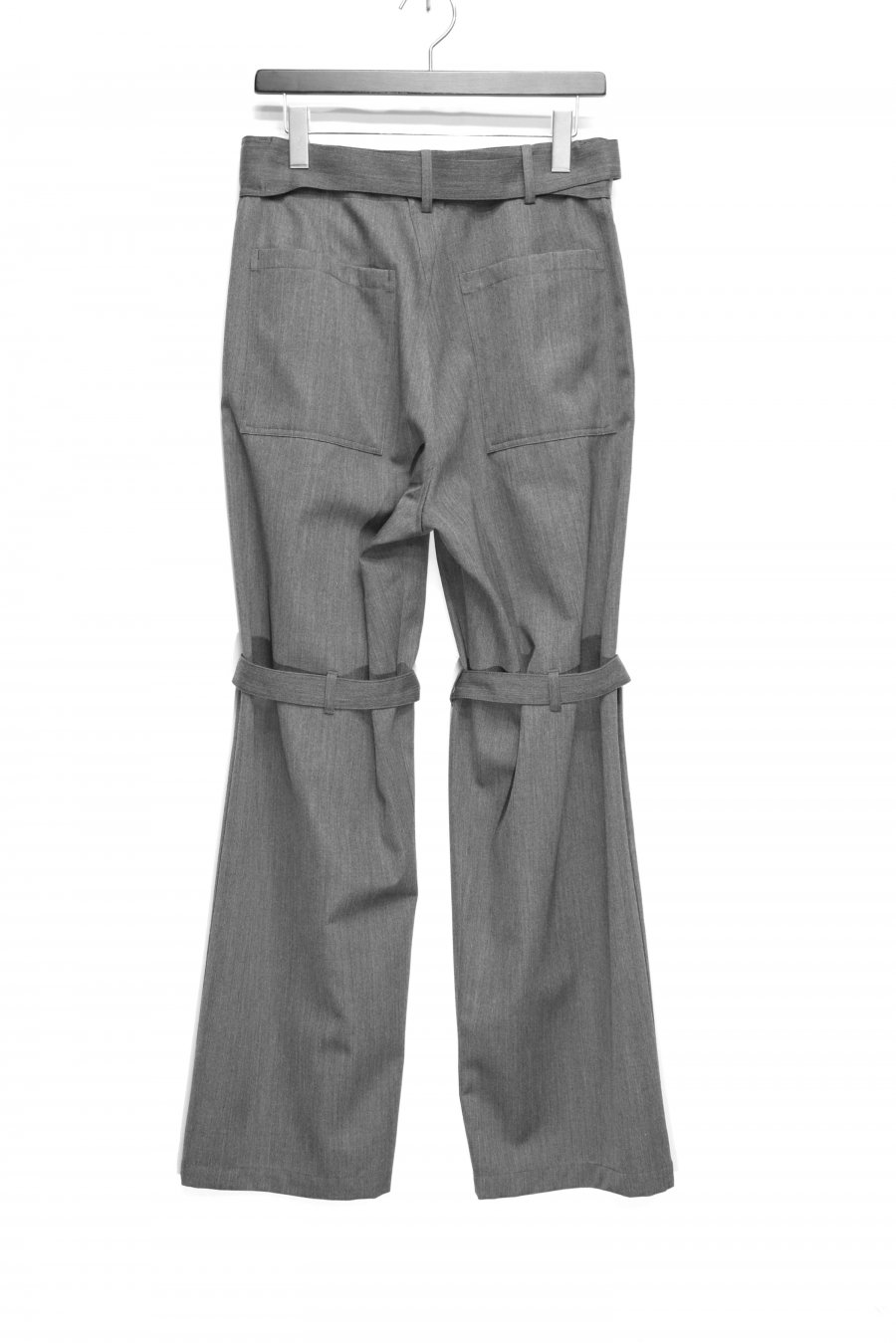 JOHN MASON SMITH（ジョンメイソンスミス）のWOOL SATIN FRENCH ARMY OVERPANTS GRAYの通販サイト-大阪  堀江 PALETTE art alive（パレットアートアライヴ）-