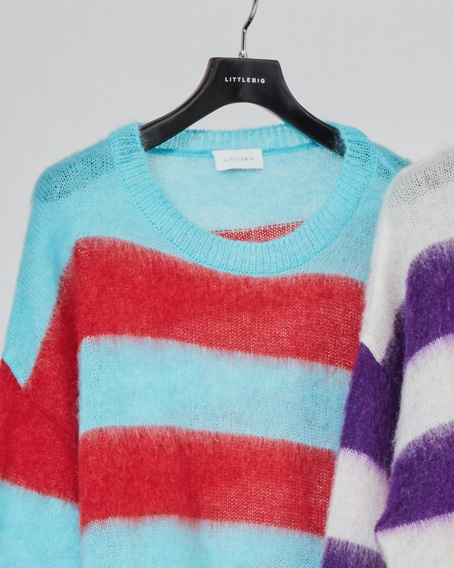 LITTLEBIG（リトルビッグ）のMohair Knit Blue or Purpleの通販サイト 