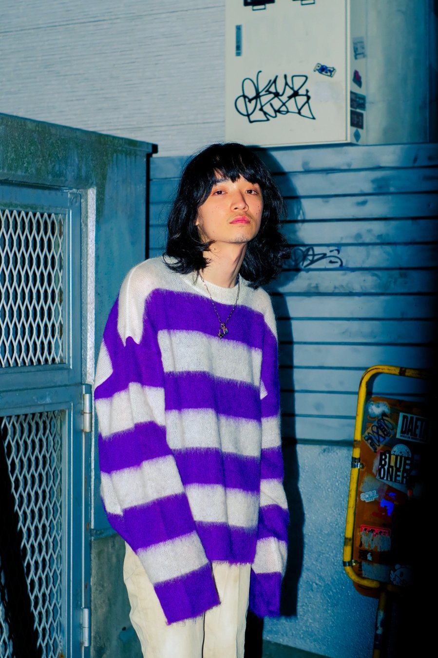 LITTLEBIG（リトルビッグ）のMohair Knit Blue or Purpleの通販サイト ...
