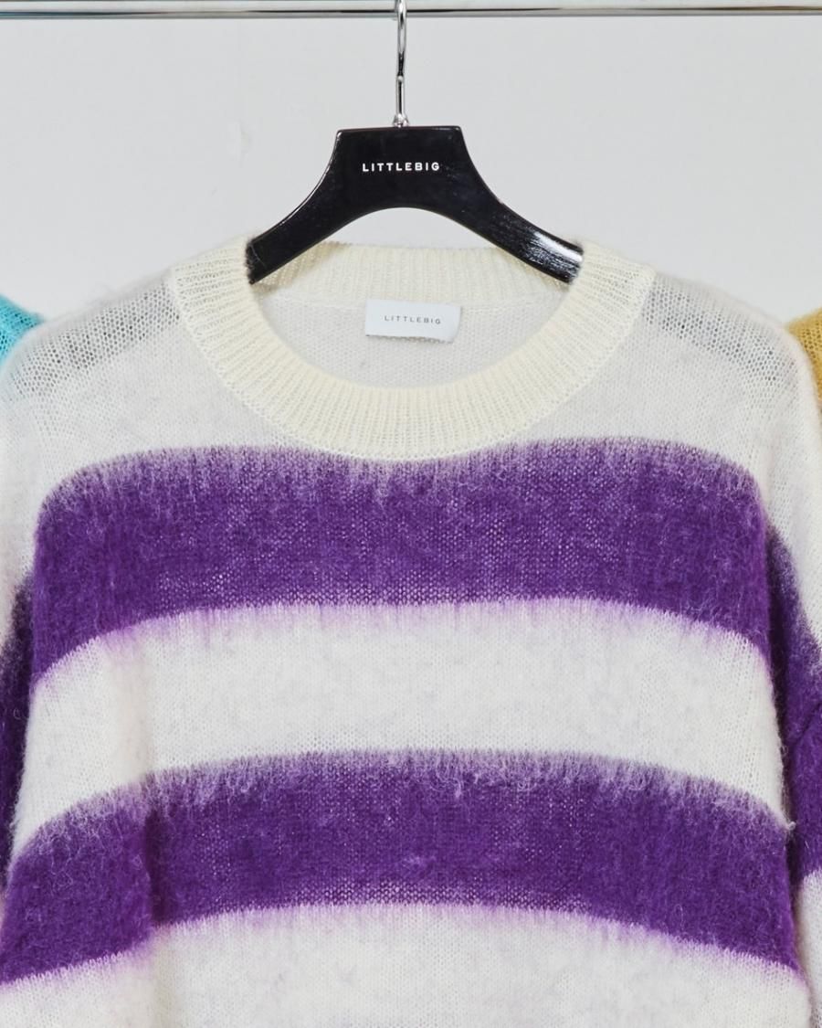 littlebig mohair knit purple