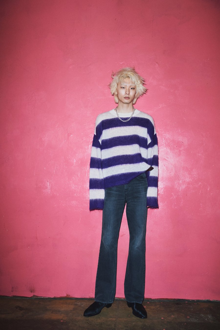LITTLEBIG（リトルビッグ）のMohair Knit Blue or Purpleの通販サイト ...