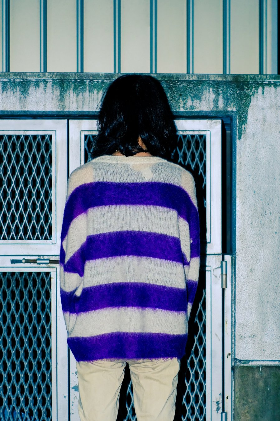 littlebig mohair knit purple