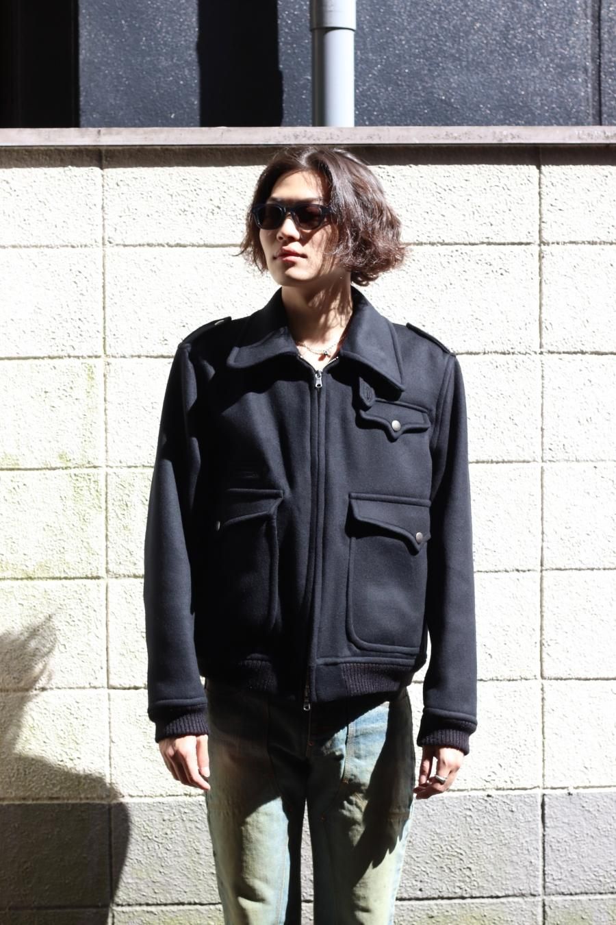 SUGARHILL（シュガーヒル）のWOOL MELTON HEAVY JACKETの通販サイト