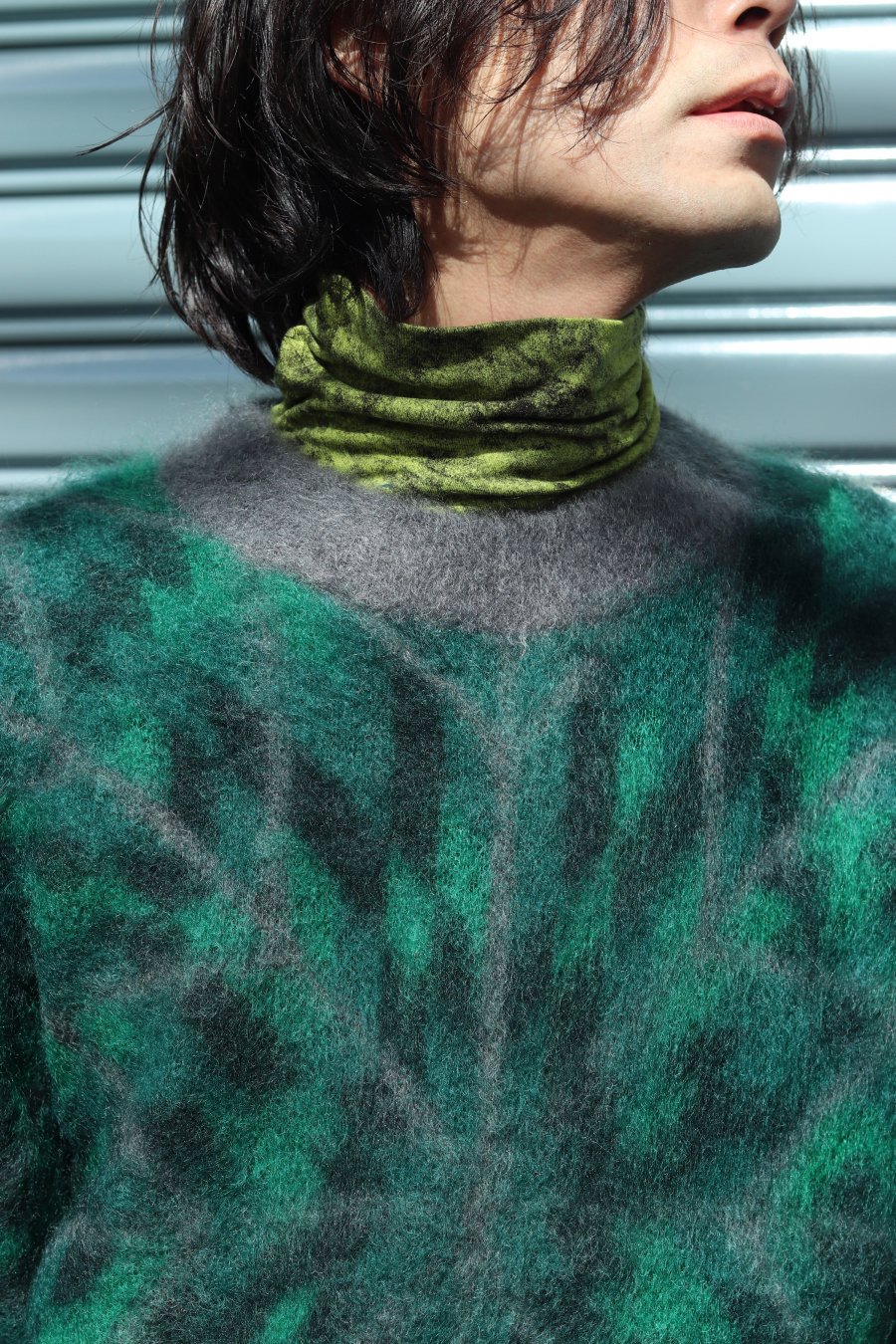 JIGNOTE（ジグノート）の21aw Mohair Knit GREEN（モヘアニット）の通販サイト-大阪 堀江 PALETTE art  alive（パレットアートアライヴ）-