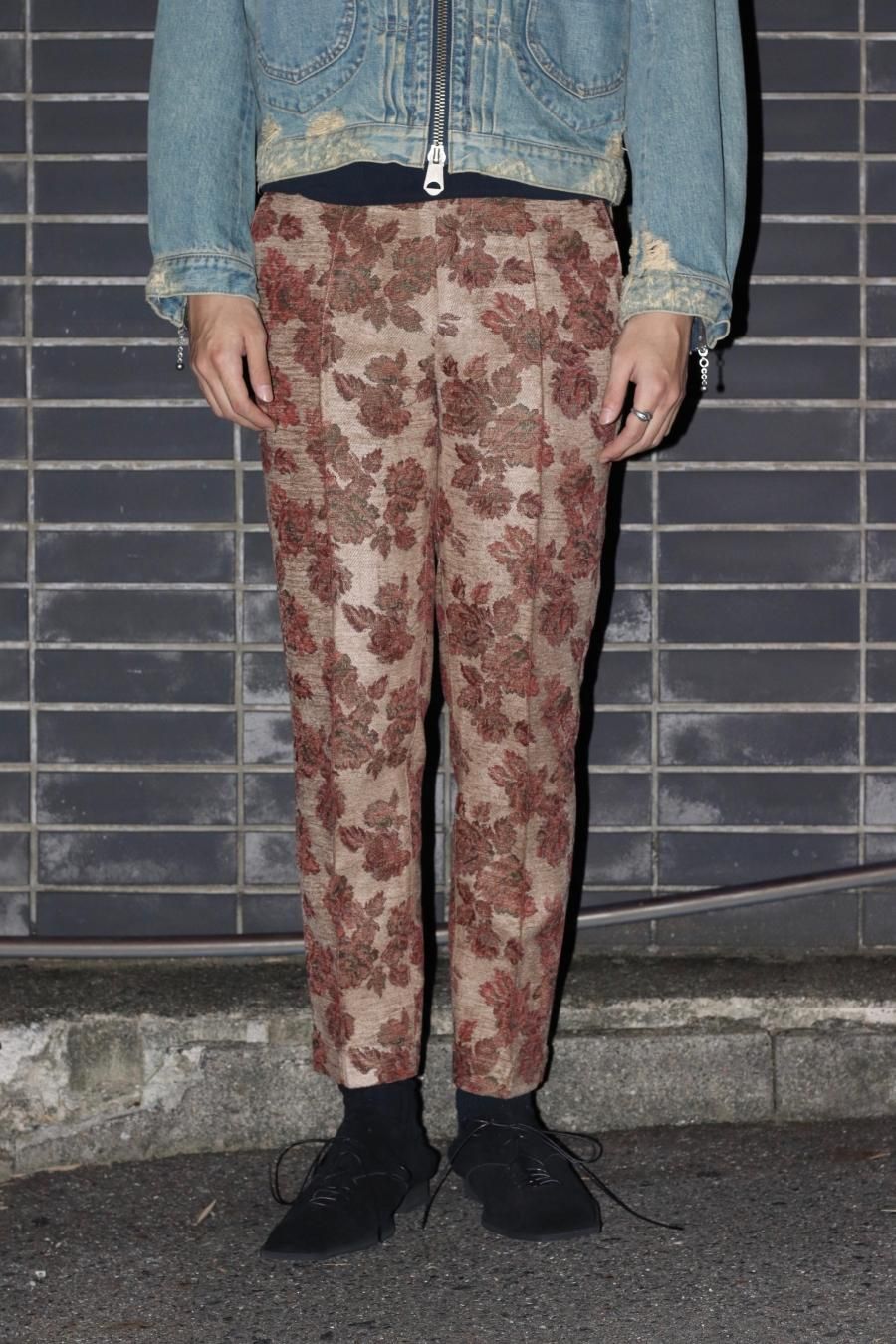 Urig（ウーリッヒ）のGOBELIN PIN TUCK PANTS BROWN（パンツ）の
